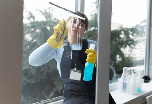 Nettoyage de vitres intérieures et extérieures à Salins-les-Bains